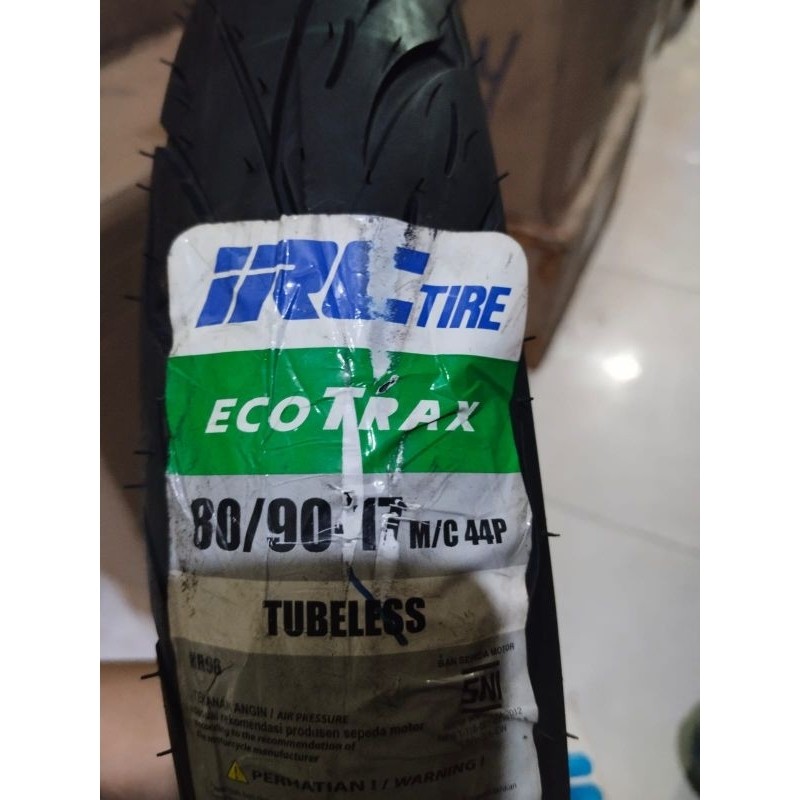ban luar 80/90-17 irc ecotrax tubeless