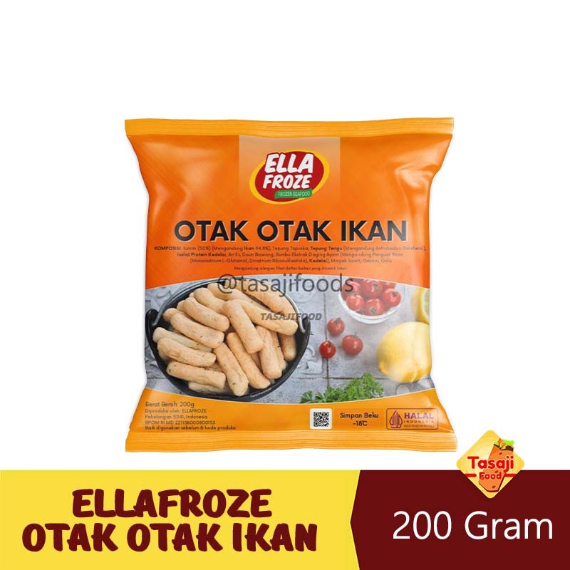 

Ellafroze Otak Otak Ikan 200 Gr Olahan Ikan Frozen