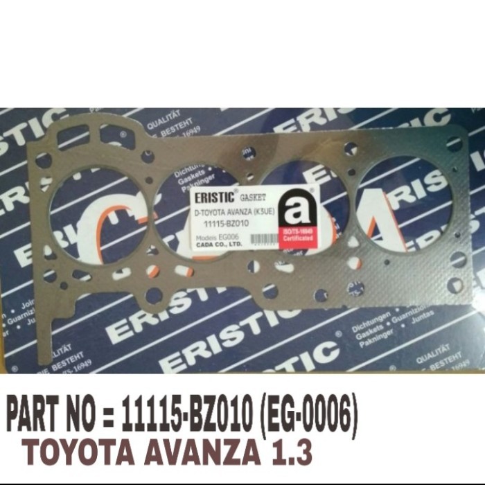 PAKING CYLINDER HEAD AVANZA 1.3 - plate
