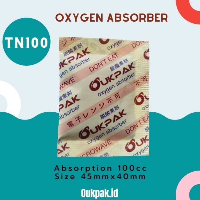 

OUKPAK Oxygen Absorber 100cc Pengawet Makanan Oksigen Halal