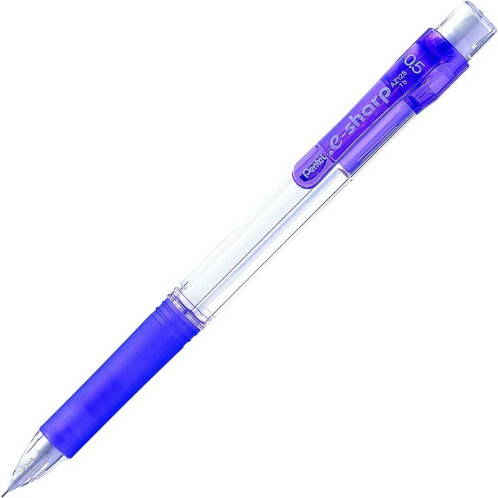

Thos Pentel E-Sharp Mechanical Pencil 0.5mm Pensil Mekanik Cetek - Violet