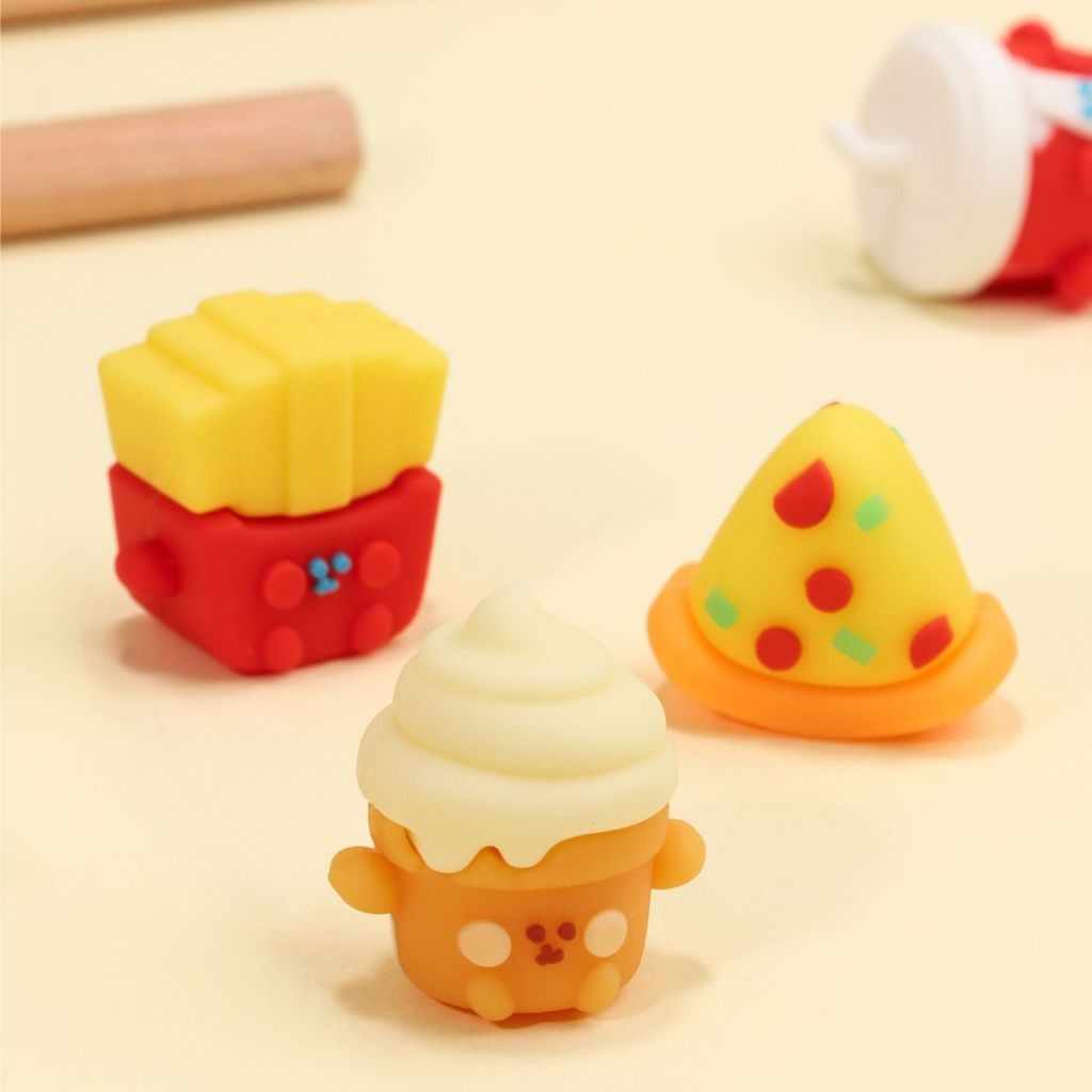 

Bellini - Set penghapus isi 3 biji bentuk fast food lucu - 994