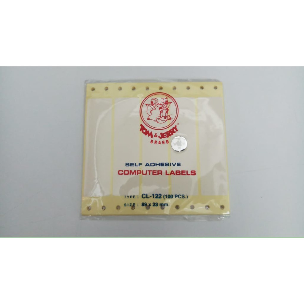 

Computer Label Cl 122