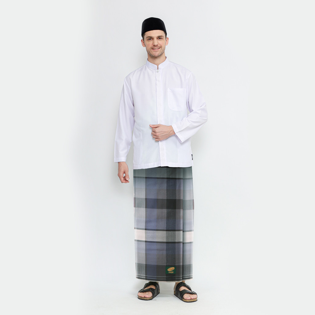 Sarung ATLAS Favorit Simalungun Abu-Abu