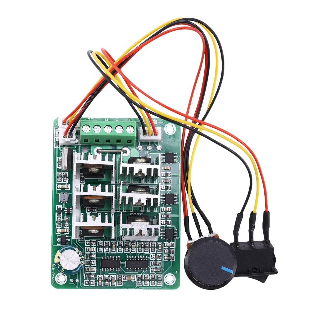 BLDC Three Phase Brushless Sensorless Motor Controller BL01 15A Violent Fan Modulation DC5V6V9V12V36