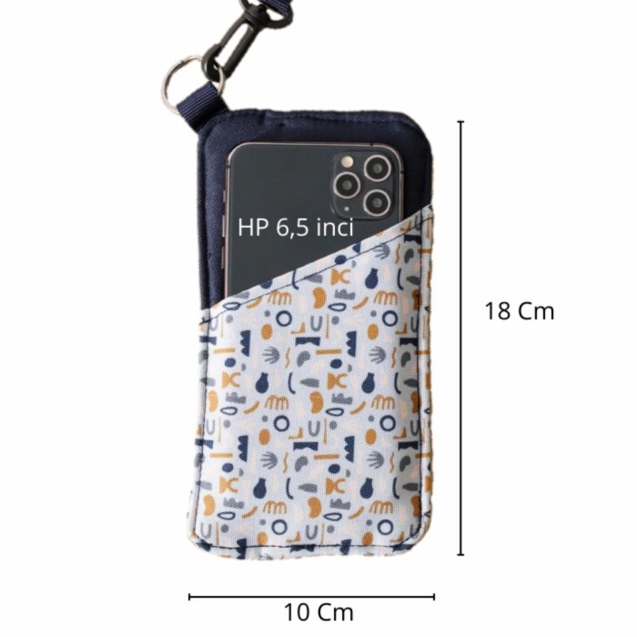 PROMO - Hanging Wallet Sako Tas HP Footage Dompet Hp Wanita Motif Misty Cute