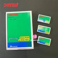

STAPLES JOYKO NO.10N / ISI STAPLERS JOYKO NO.10N 1 PAK 20 PCS