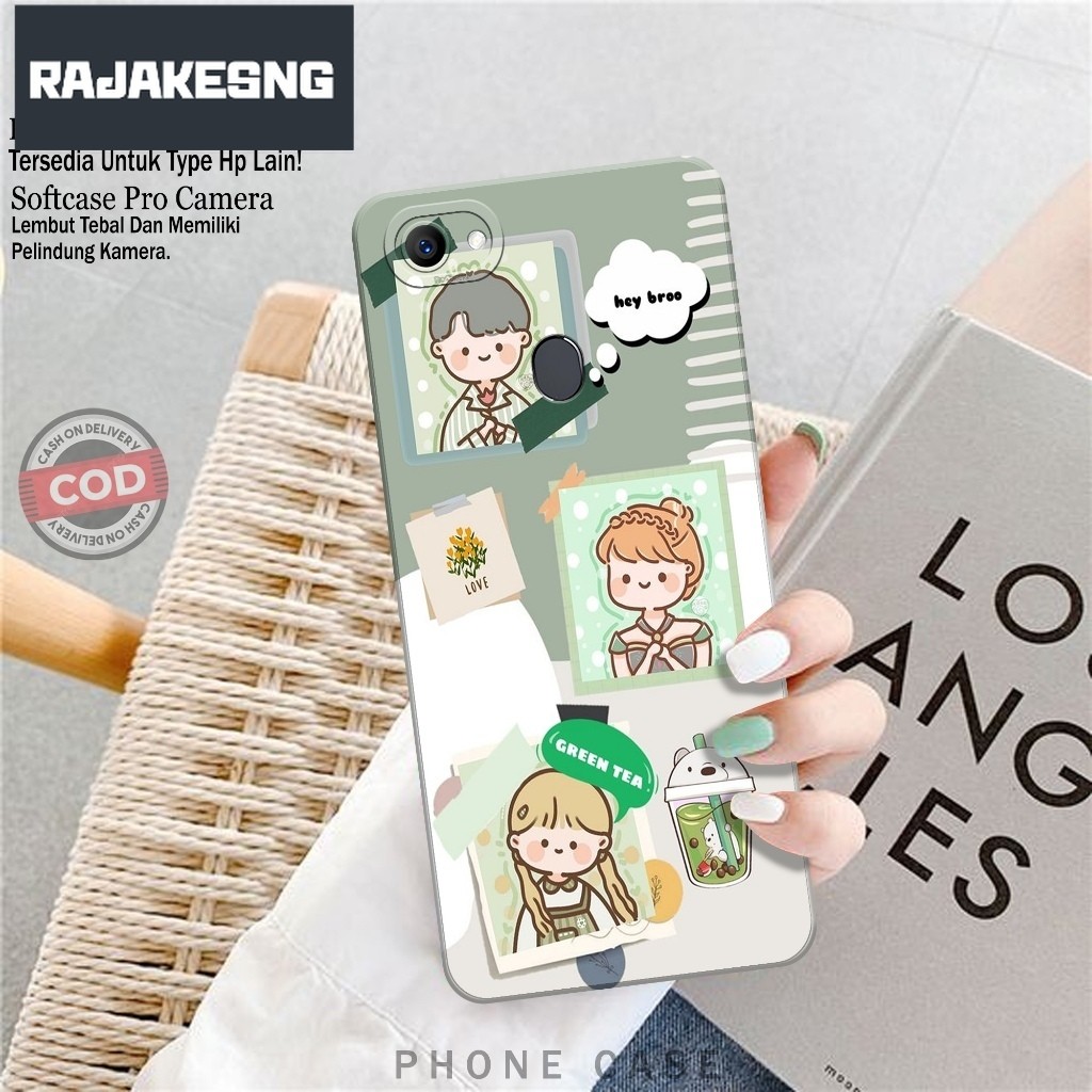 Case Hp Oppo F7 - Silikon Tpu Pro Camera - Softcase Oppo F7 - Casing Oppo F7 - Kesing Oppo F7 - Cove