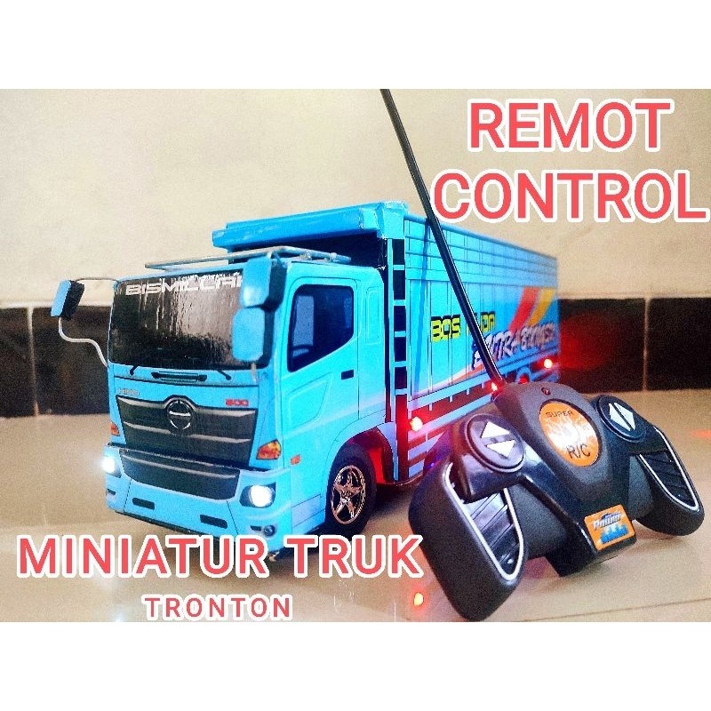 BV57SZ TRUK TRONTON DUMP HINO REMOT CONTROL TERMURAH