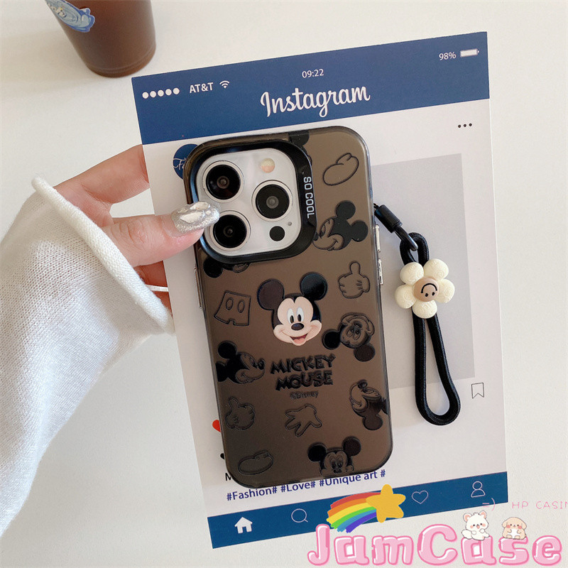 【Jam Case】case OPPO Tikus kecil yang lucu Casing ponsel cocok untuk OPPO A94 F17PRO Casing Anti Peca
