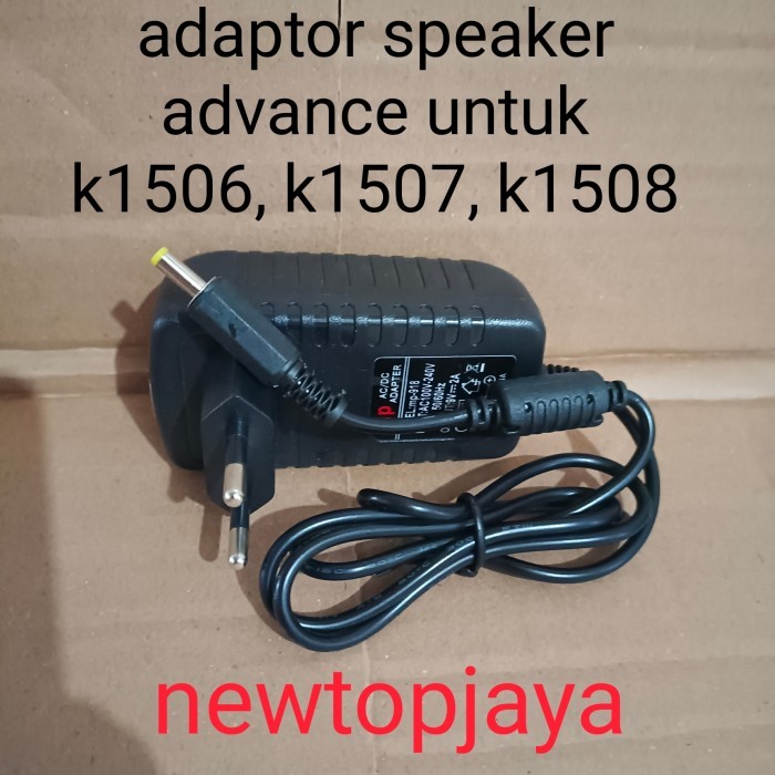 adaptor charger cas speaker advance  K1506, k1507, k1508