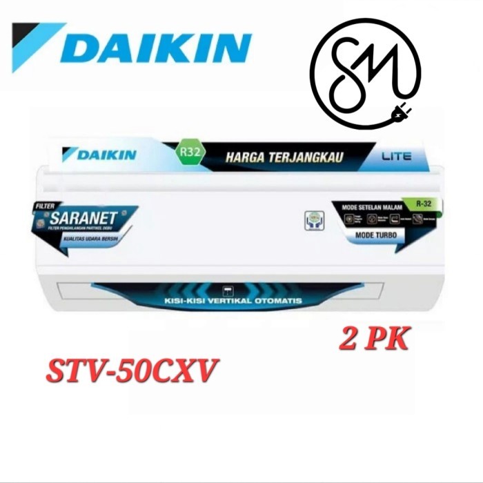 AC Daikin 2 pk STV-50CXV Lite Malaysia FTV50CXV14 FTV 50CXV