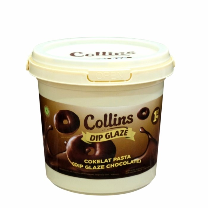 

Best collins dip glaze coklat 1 kg