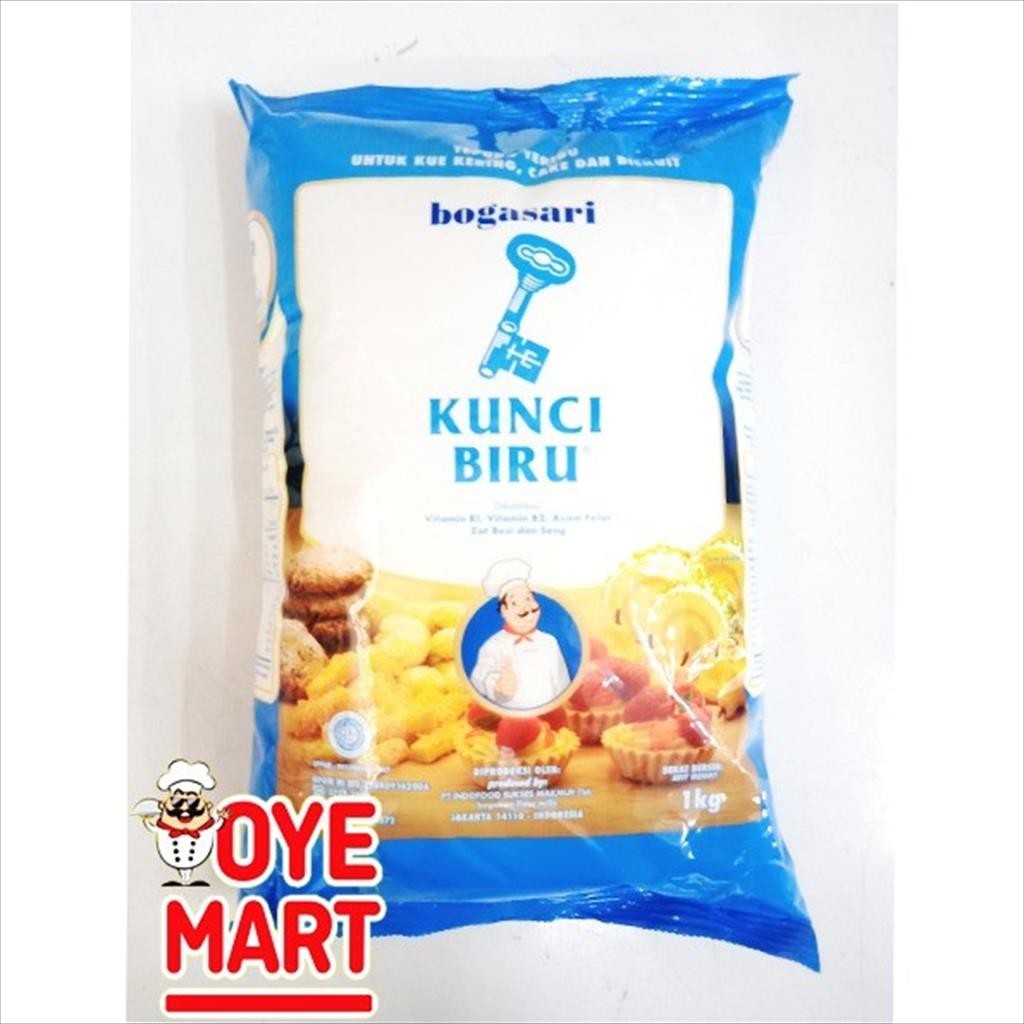 

BOGASARI TEPUNG TERIGU KUNCI BIRU 1KG