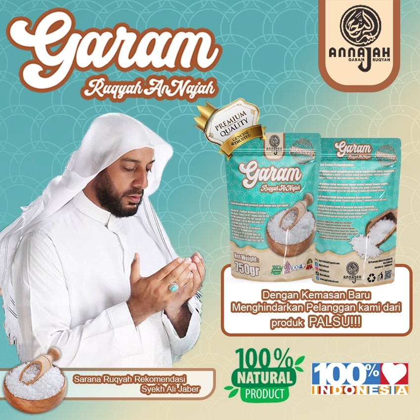 

[Kemasan Besar] Garam Ruqyah AnNajah 100% Original By Mg17official