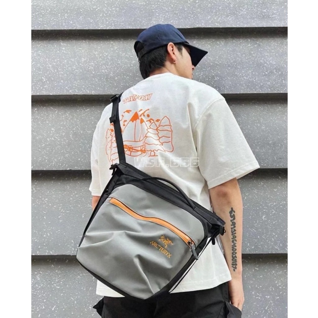 Original ARCTERYX x BEAMS aro 8 seri tas baru bahu tas crossbody tas