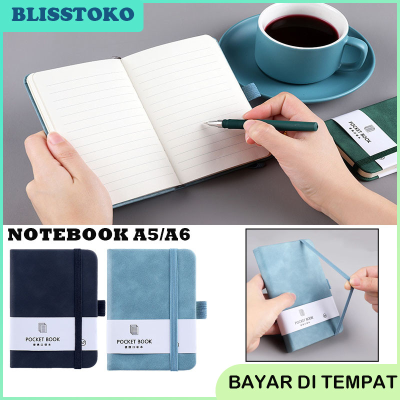 

100 Lembar Notebook A5/A6 Buku Notes Kecil Buku Catatan Mini Buku Agenda