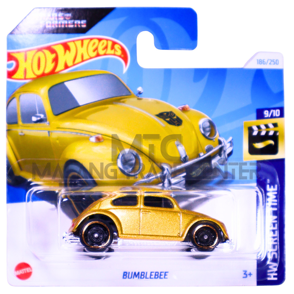 Hot Wheels Transformers Bumblebee Short Card Gold Q 2024