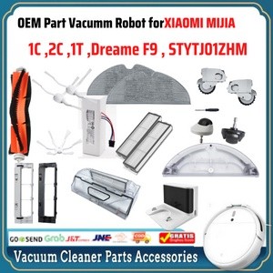 XIAOMI ROBOT VACUUM CLEANER 1C , 2C , 1T , DREAME F9 Filter,Brush,Mop,Watertank,Dust Box ,Battery,Ch