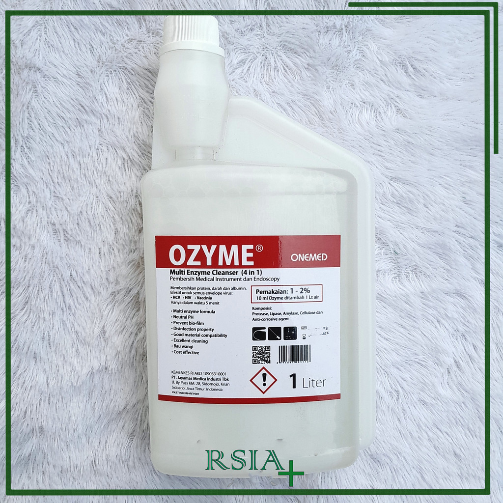 OZYME 1 Liter Disinfectant Medis Pembersih Instrument RSIA