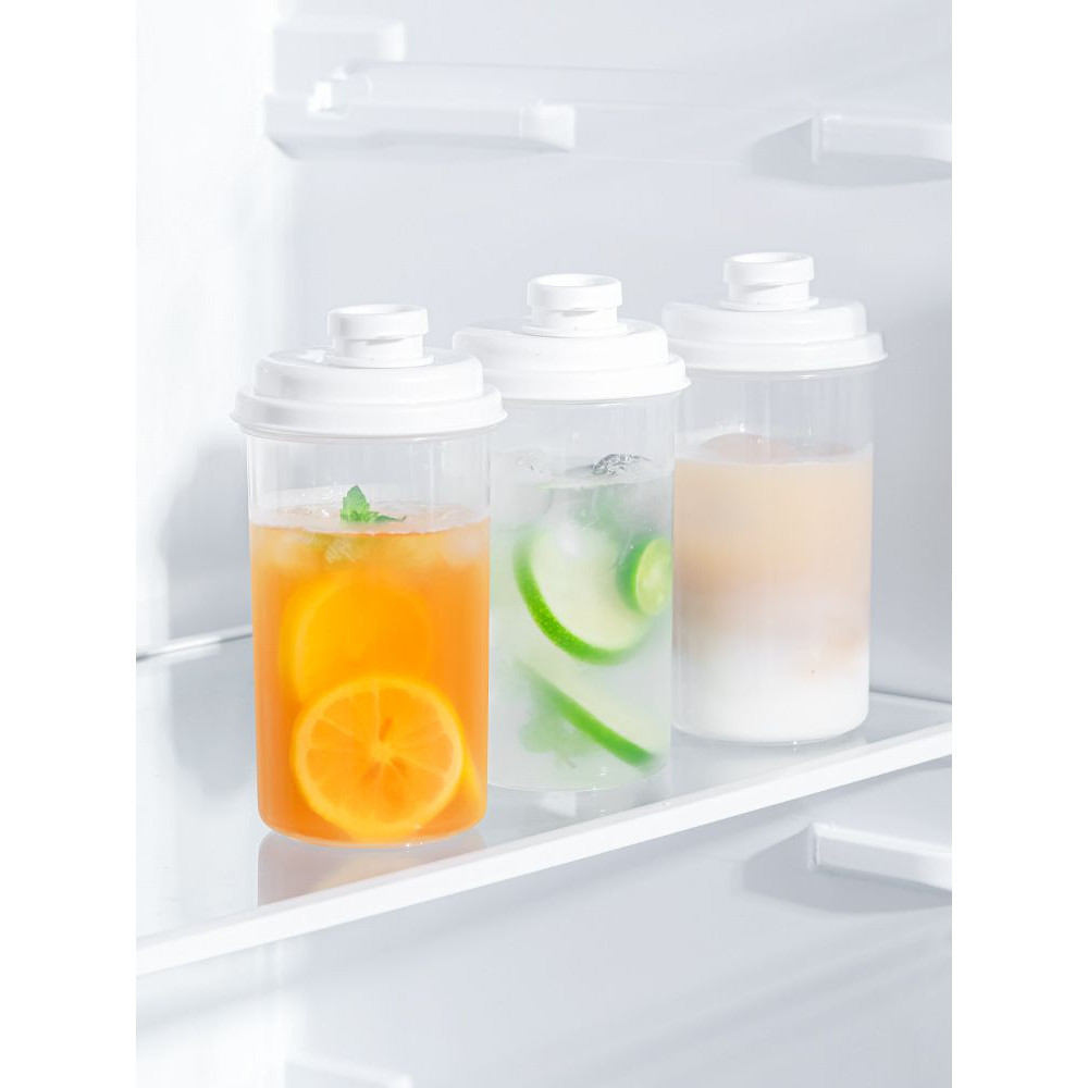 ( TOKITOKI )  Wadah Botol Minum Transparan Botol Kulkas Kontainer Jus Air 540ml