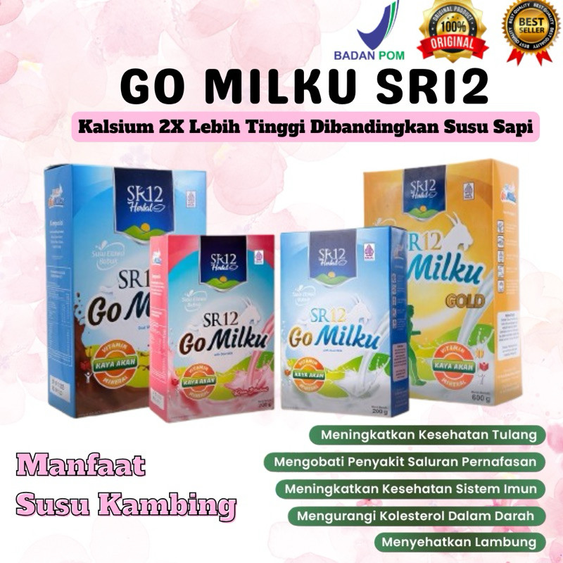 

(NEW PROMO) Gomilku SR12 Halal Susu Kambing Etawa Premium Meningkatkan Kesehatan Inmun Aman Bumil BY DISTRIBUTOR RESMI