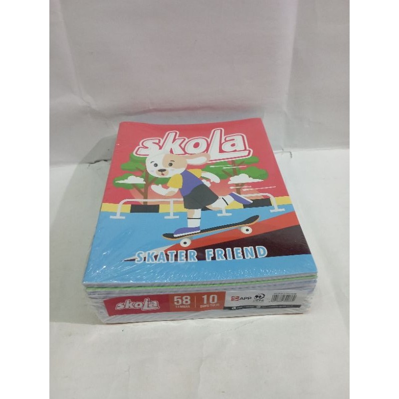 

JAMIN MURAH !!!BUKU TULIS SIDU SKOLA 58lembar 10buku / pack(BISA LANGSUNG ORDER)