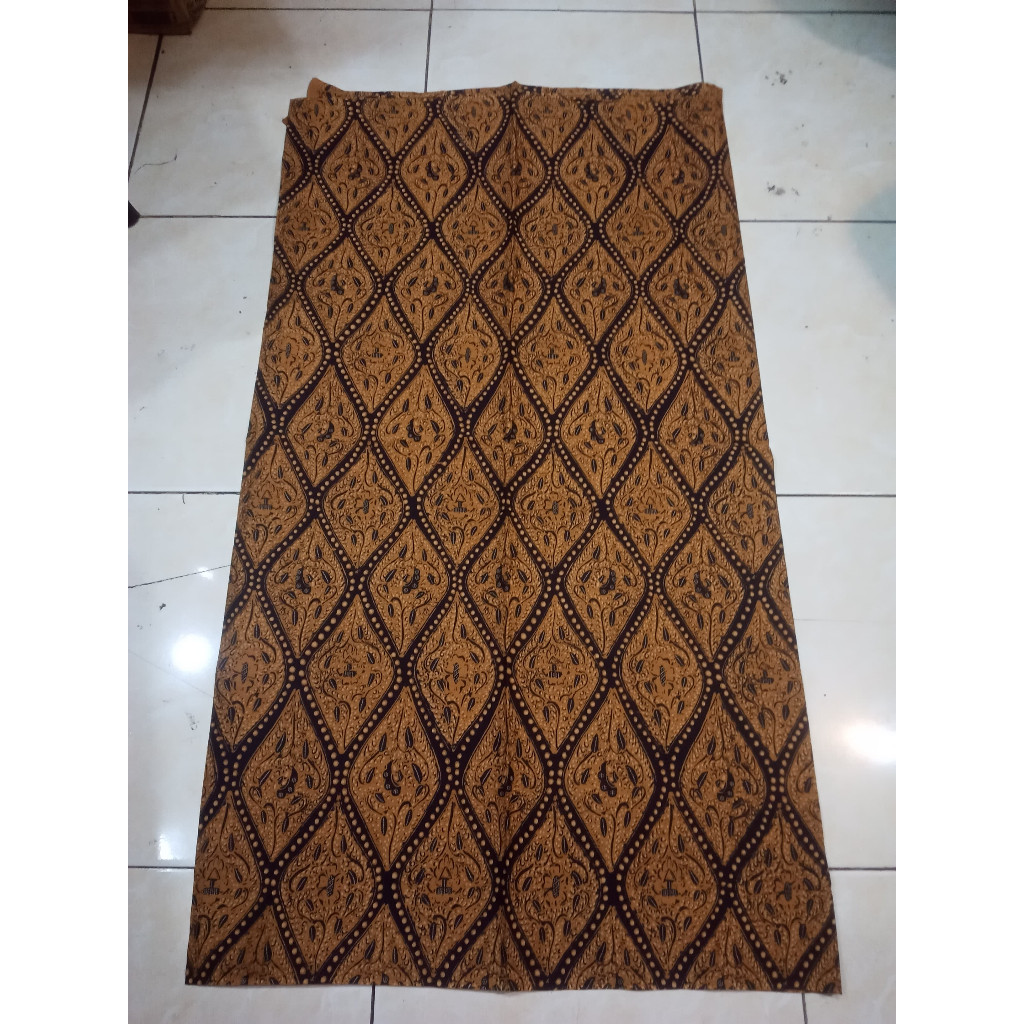 Kain Jarik Batik SOLO (Cabut) motif sogan delima emas