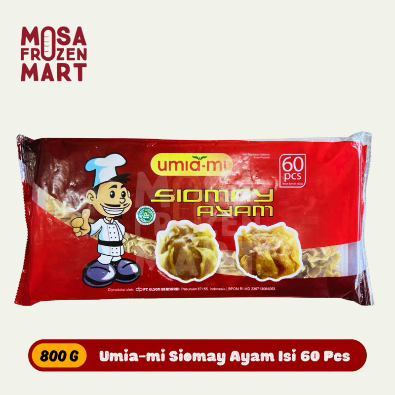 

New Umia-mi Siomay Ayam 800 G Isi 60 PcsPremium