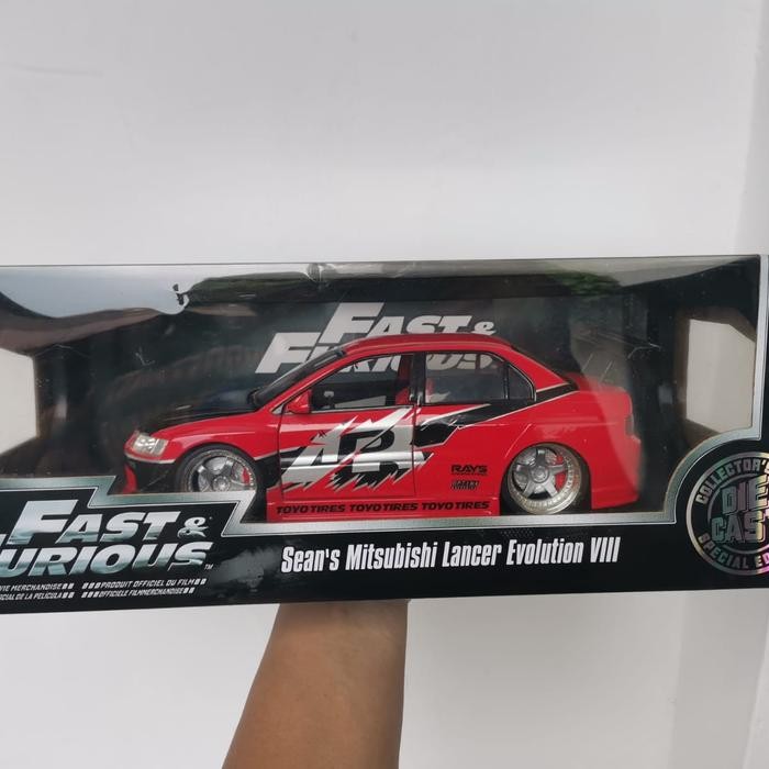 jada toys 1:18 mitsubishi evolution brians