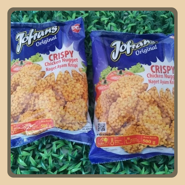 

Jofrans Nugget Ayam Crispy Halal 500 Gr