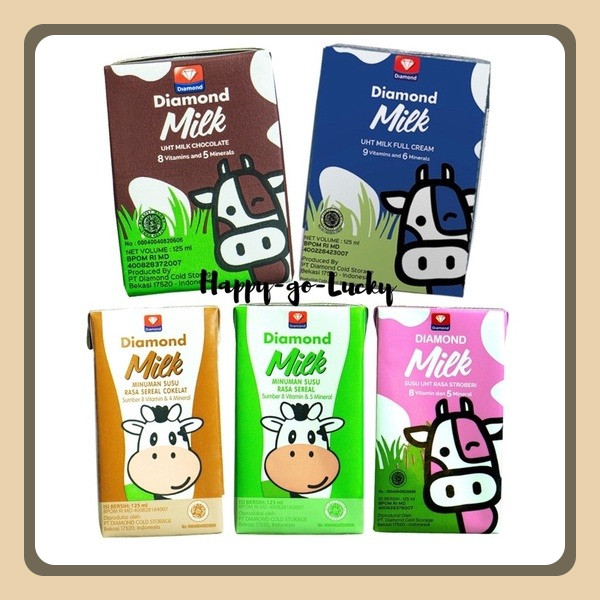 

Susu Diamond Mini UHT 125 ml 1 Carton 40 pcs