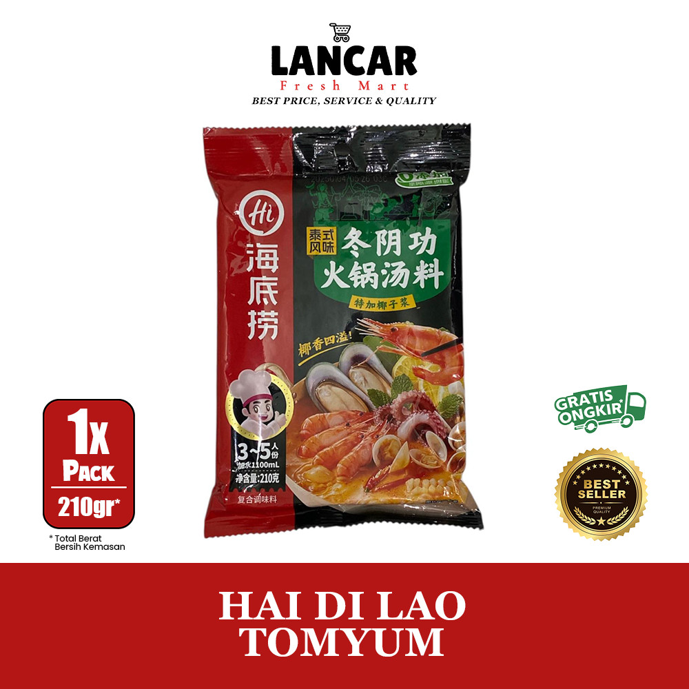 

HAIDILAO BUMBU HOTPOT TOM YUM