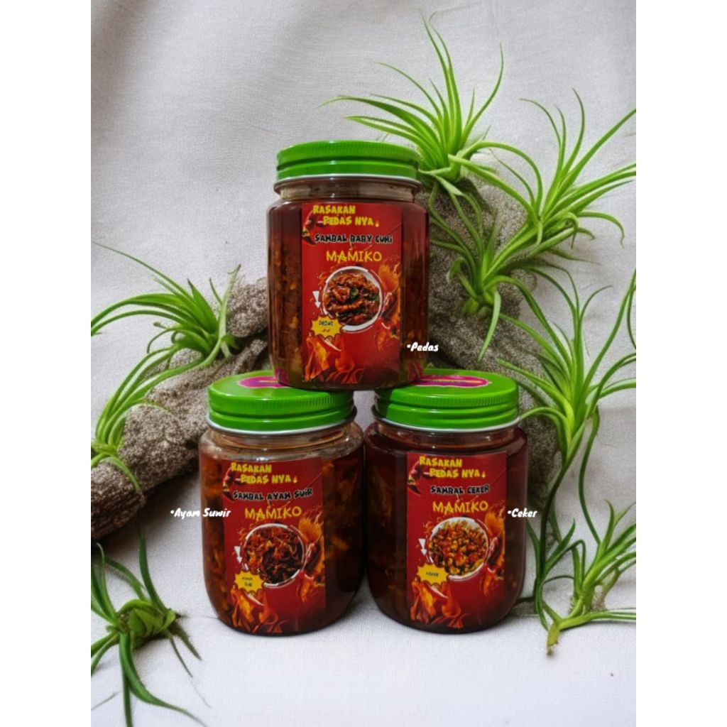 

SAMBAL CUMI, AYAM, SUIR, CEKER TANPA TULANG