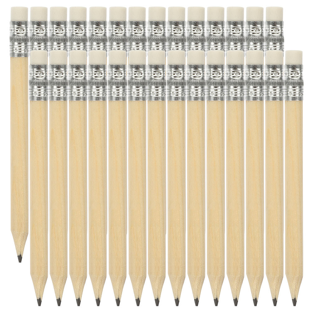 

100 Pcs Drawing Pencil Lightweight Pencils Writing Multi-function Office Convenient Handheld Short Sketching Electric Sharpener