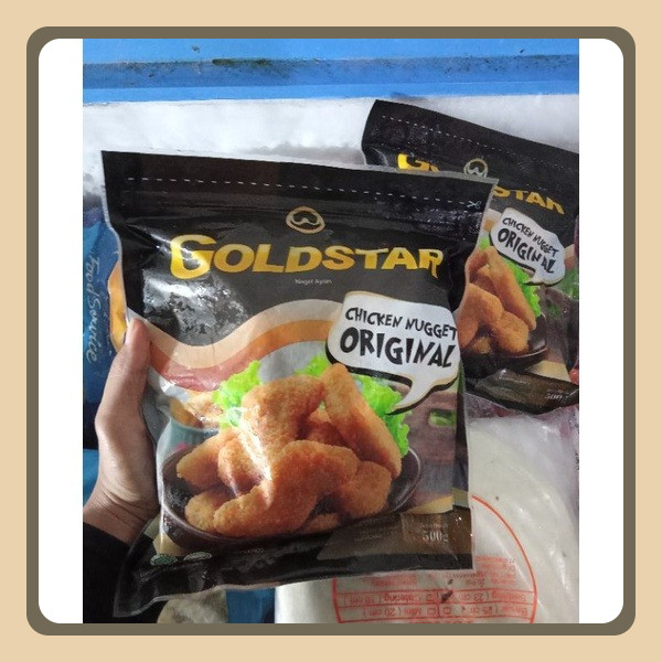 

Goldstar chiken nugget original 500 gr