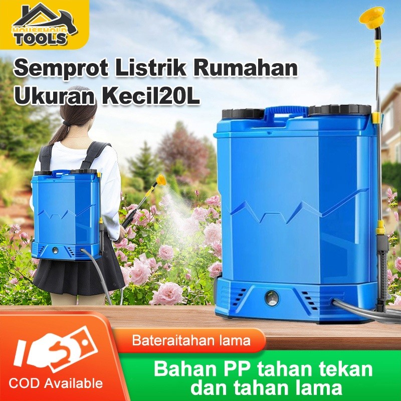 【COD】SPRAYER ELEKTRIK 20 L Tangki Sprayer Elektrik /3 nosel /Nosel langsung dengan 4 lubang