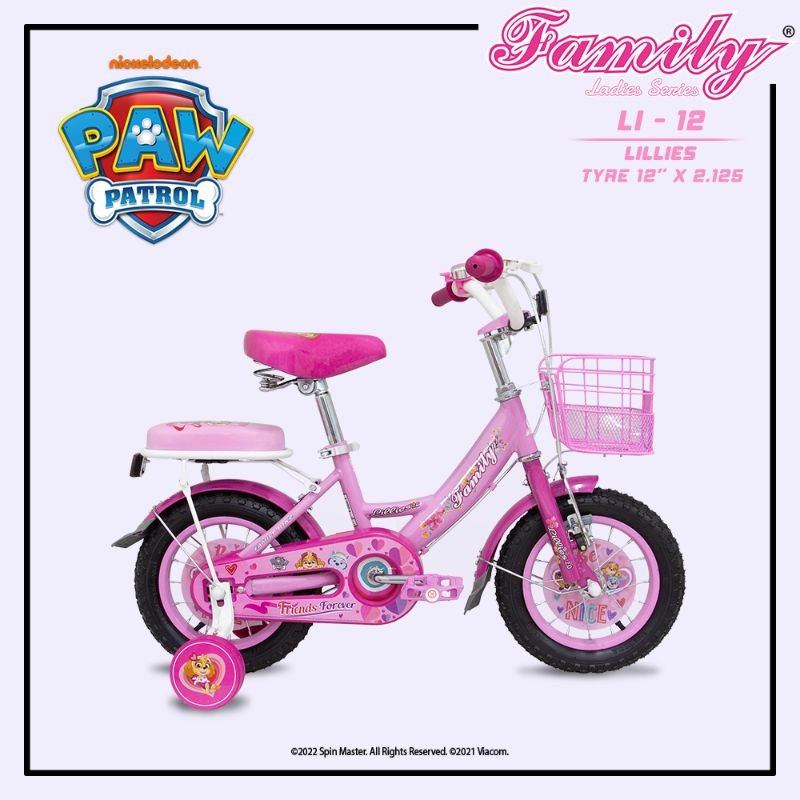 Sepeda Anak Mini Family Lilies 12"