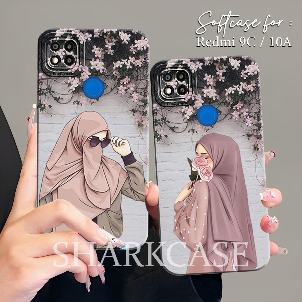 [SC] Case REDMI 9C / 9A / 10A / 10C / POCO C40 / REDMI 8 / 8A Pro / 9 / 10 4G / 5G Motif Hijab Musli
