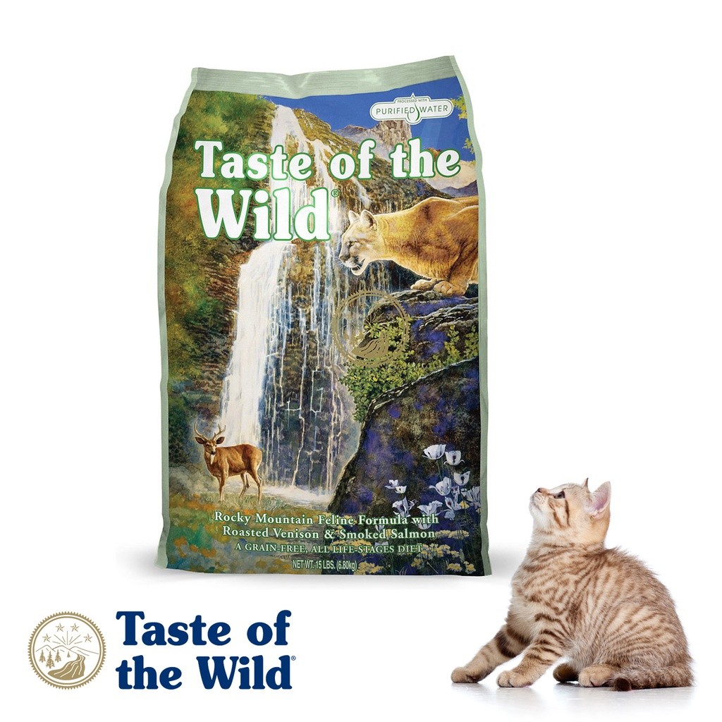 Taste Of The Wild Rocky Mountain Feline 5lbs - Makanan Kucing