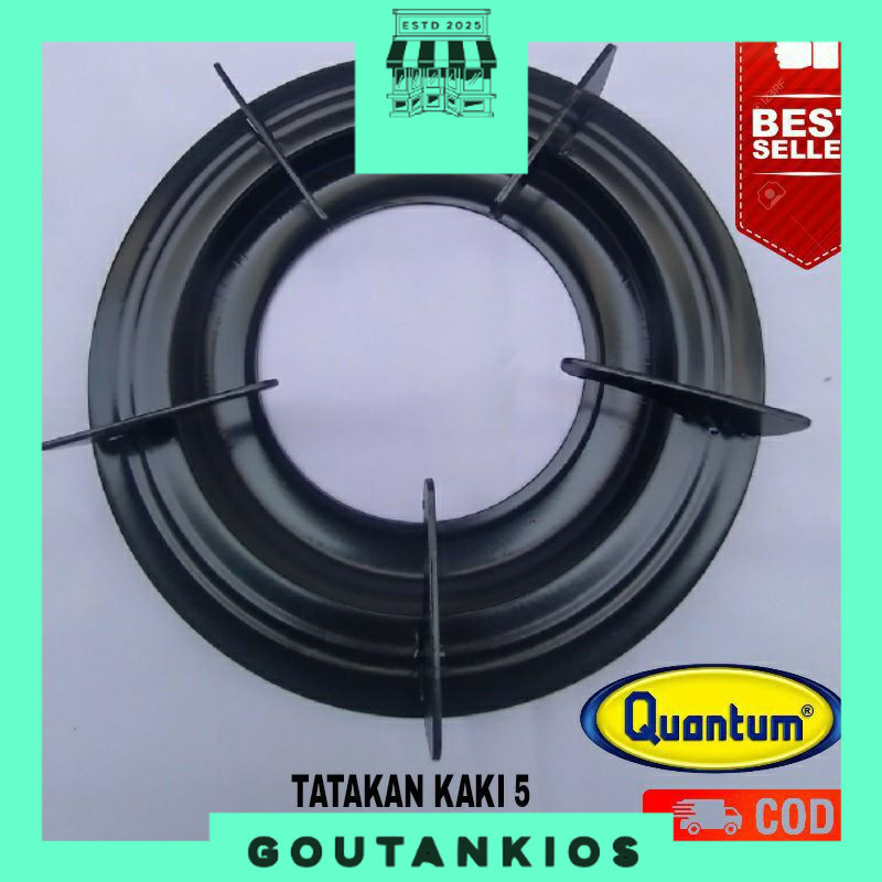TATAKAN KOMPOR GAS QUANTUM/DUDUKAN KOMPOR KAKI 5 QUANTUM