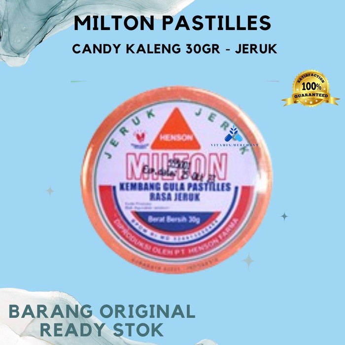 

Permen Milton Pastilles Candy Kaleng 30gr - Jeruk - vm2