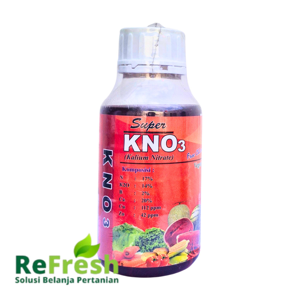 Kno3 Merah Cair Nutrisi Tanaman Kemasan 500ml KNO 3 Merah