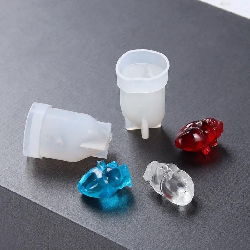

Multifunctional Halloween Heart and Silicone Molds Resin Kitchen Baking Tool DIY Art Simulation Moulds
