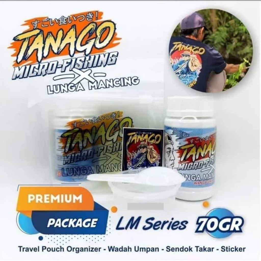Umpan Tanago Micro Fishing Lunga Mancing LM Series - Umpan mancing Praktis ZONE