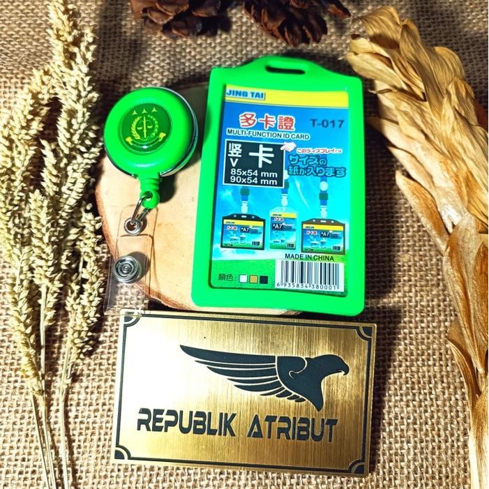 

ID CARD NAME TAG YOYO KEJAKSAAN RI - Merah