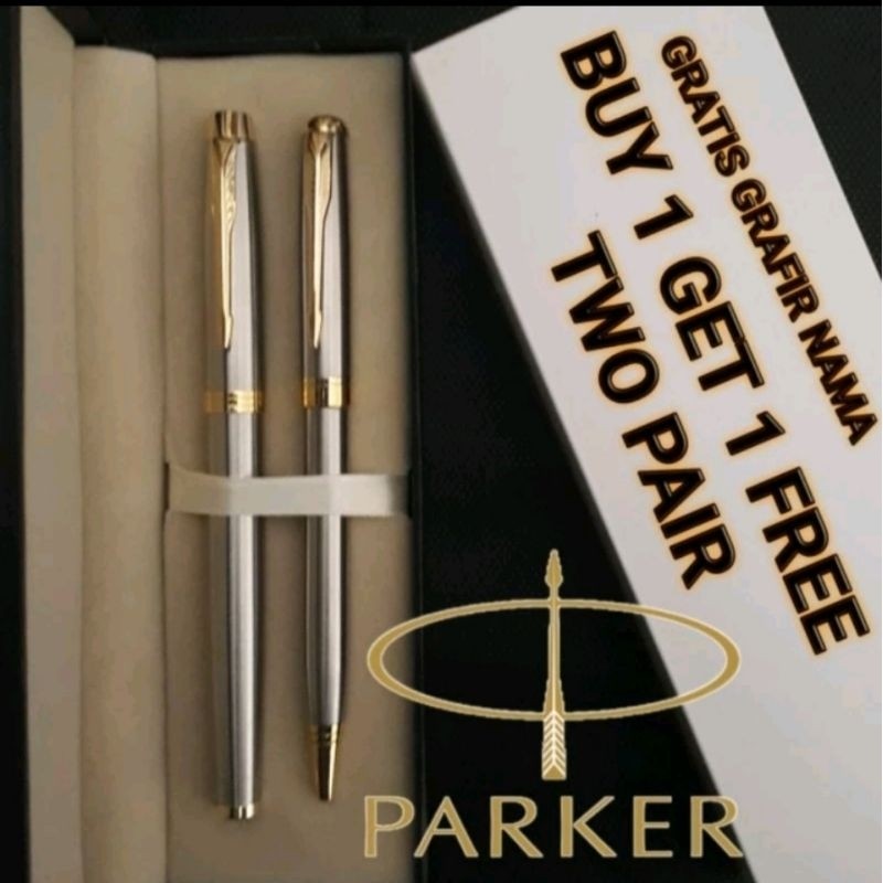 

Pulpen Ballpoint & Rollerball Parker Exclusive Gratis Grafir Nama/LogoCO