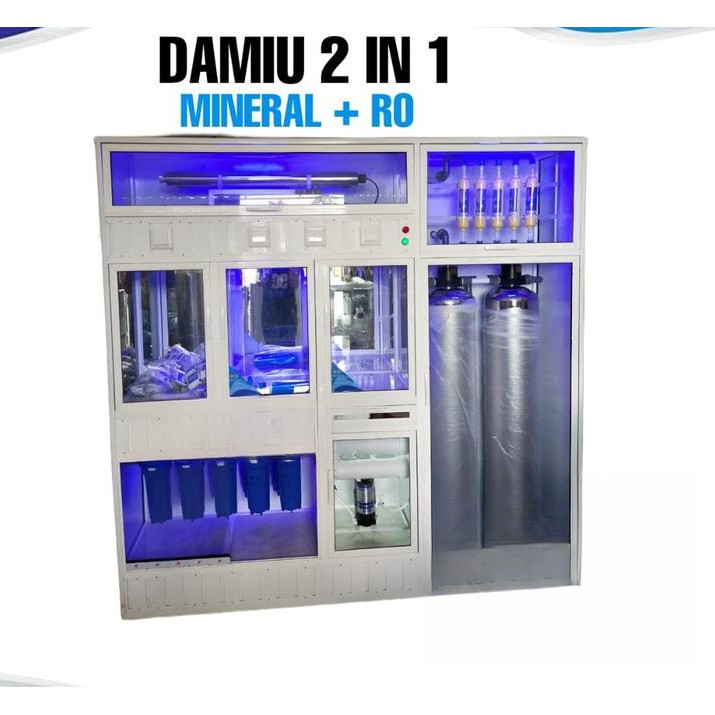 Depot air minum isi ulang bio mineral 2 isi 1 cuci ekonomis