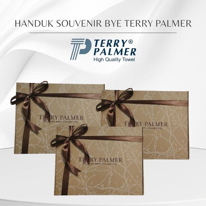 

Souvenir Handuk Terry palmer hampers Isi 2 Pcs Free Box + Pita & Kartu Ucapan - Premium