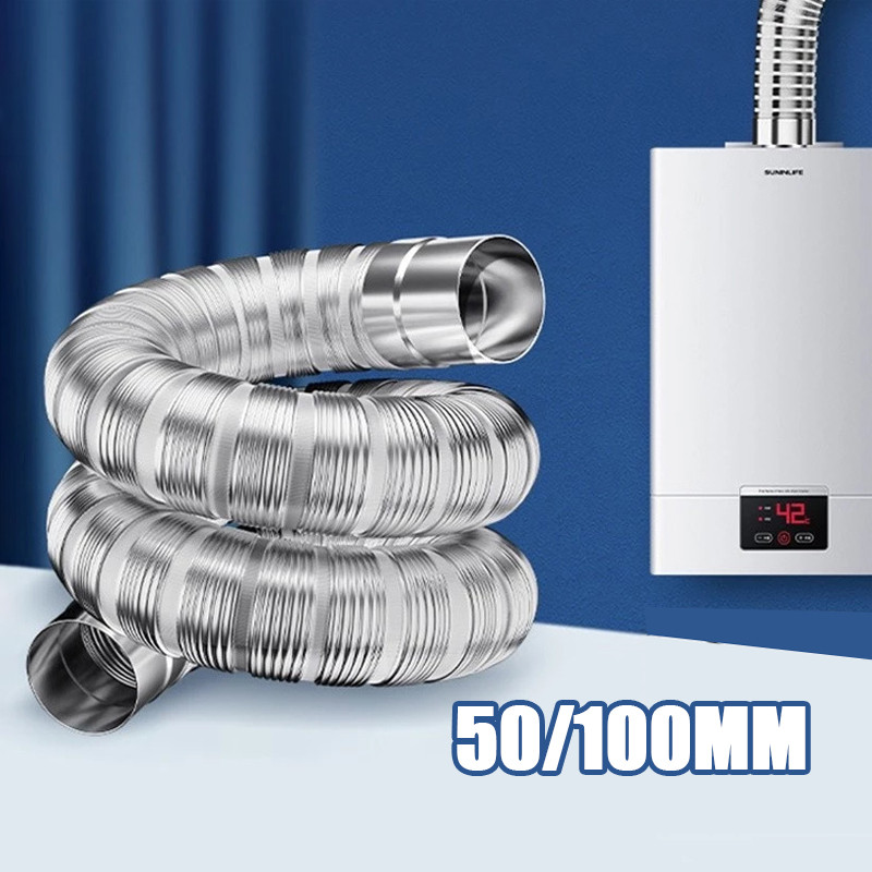 Aluminium Selang Flexible Ducting Exhaust Pipa Exhaust Selang Flexible Duct Ducting Aluminium